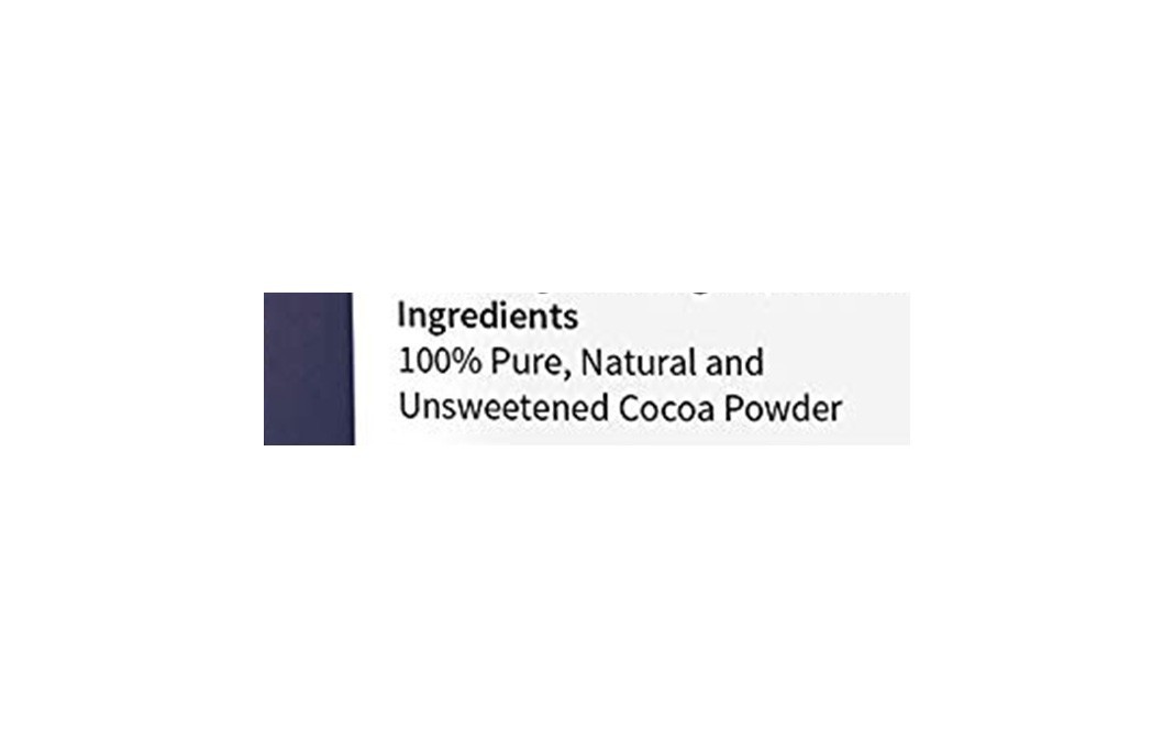 Looms & Weaves Cocoa Powder (Natural & Unsweetened)   Glass Jar  250 grams